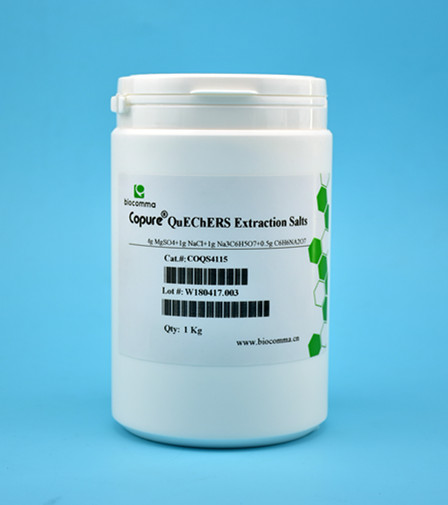预混瓶装萃取盐_瓶装-1 Copure® QuEChERS 瓶装萃取盐