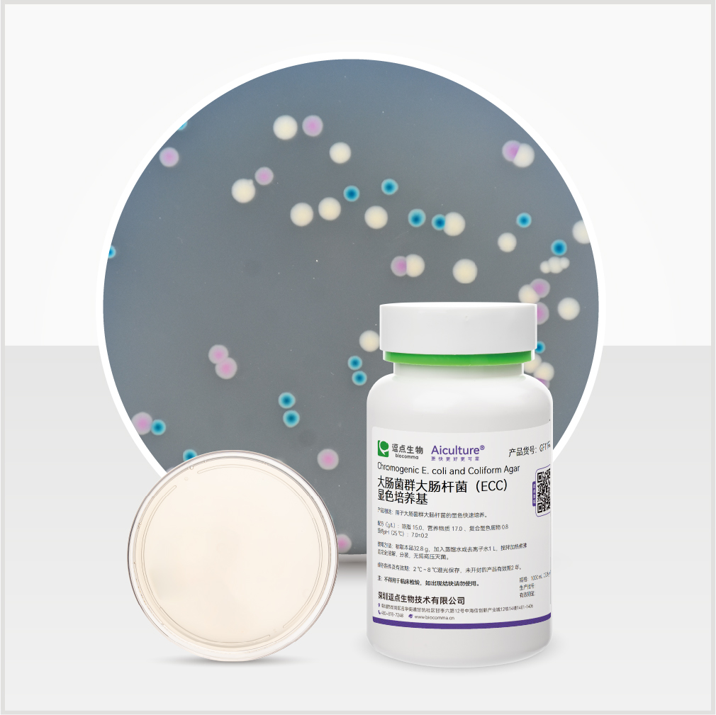 ECC大肠菌群大肠杆菌显色培养基
