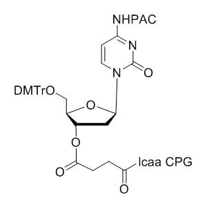 deoxy Cytidine (n-PAC) 3'-lcaa CPG 2000Å