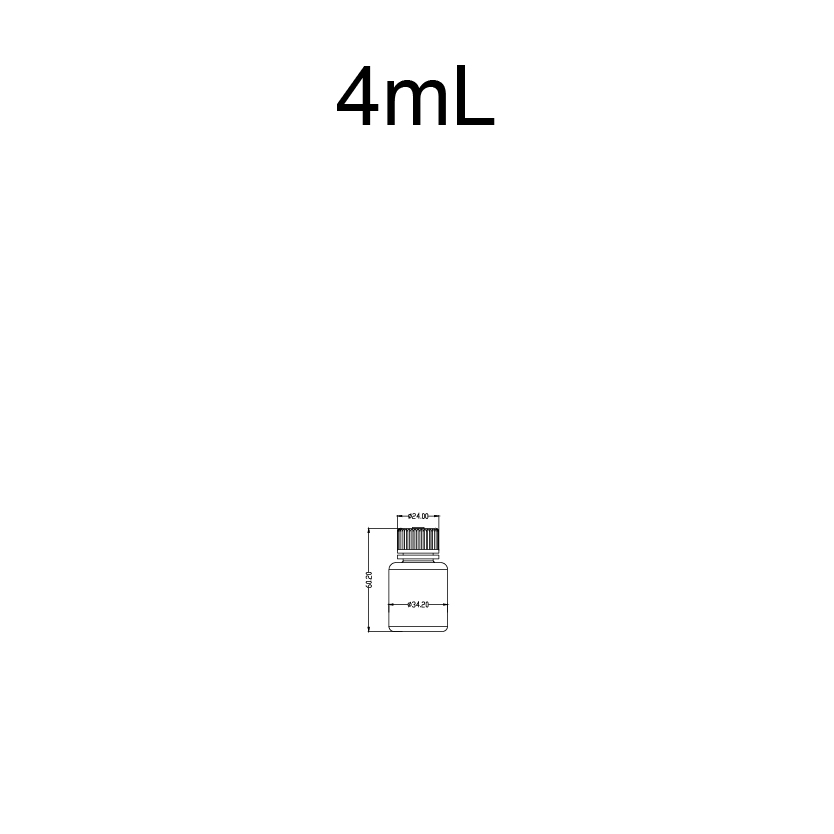HDPE试剂瓶(窄口试剂瓶),4ml